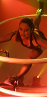 Dominique Major German wheel female duo - Chicago